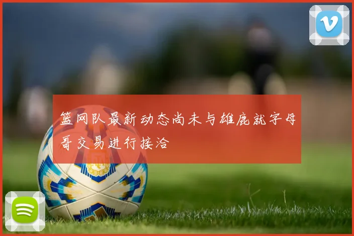 篮网队最新动态尚未与雄鹿就字母哥交易进行接洽